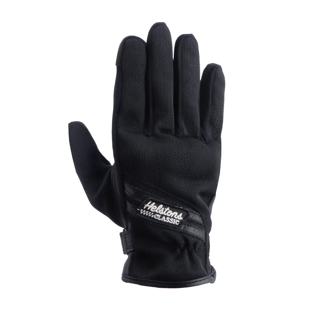 Gants cuir/textile Helstons Cars Air noir/noir- T11