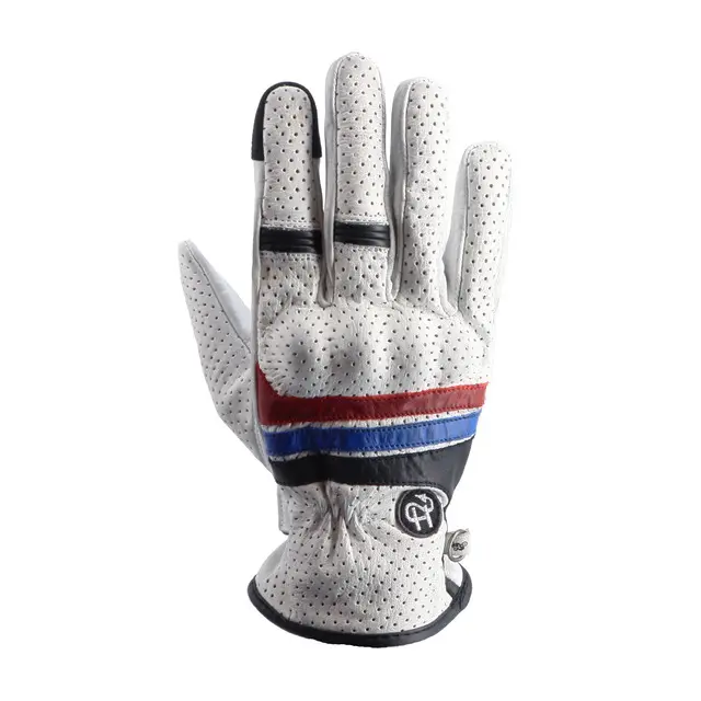 Leder Motorrad-Handschuhe für den Sommer Helstons Skyline