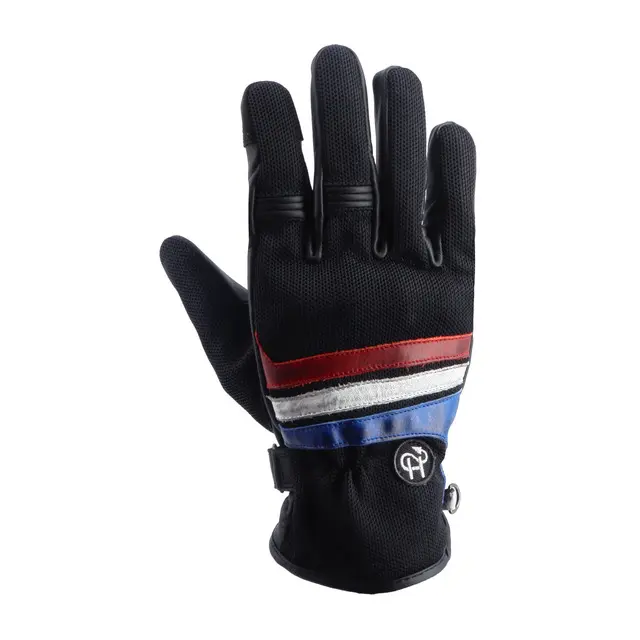 Sommer Motorradhandschuhe aus Leder mit Mesh Helstons Skyline Air