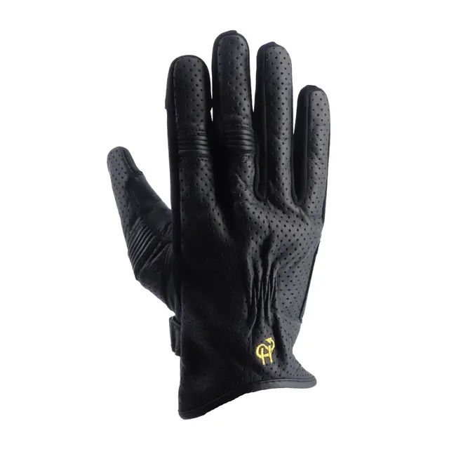 Gants cuir Helstons Condor Air Evo noir/noir- T10