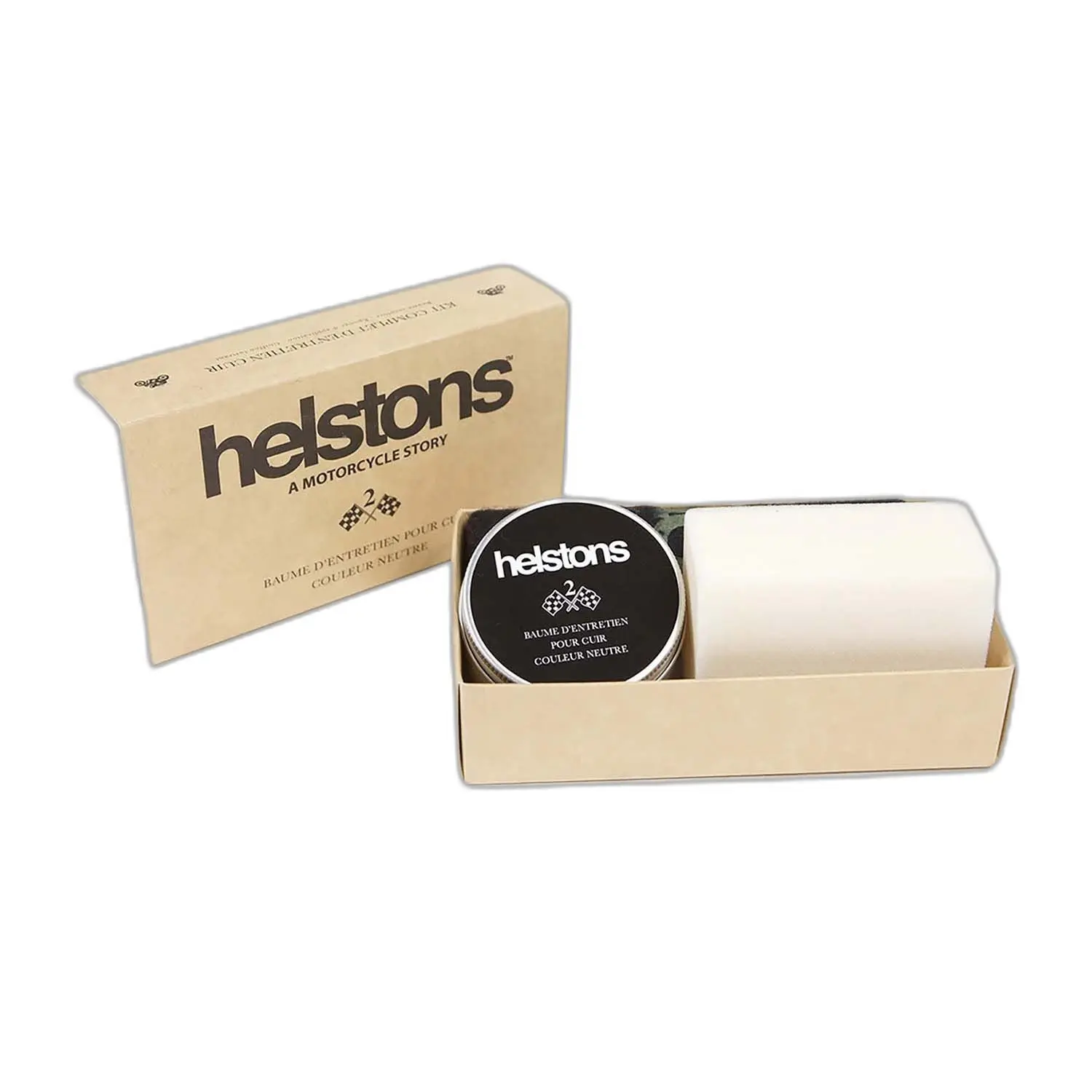 Pflege von Motorradleder Helstons Kit N°2