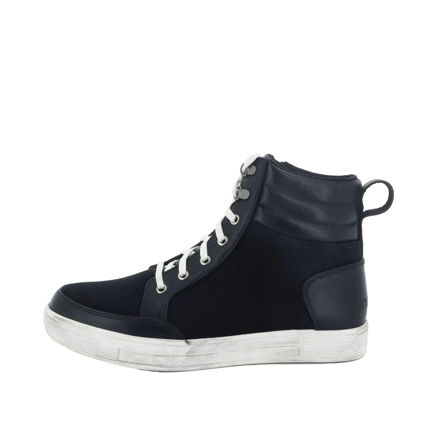 Stoff- Und Leder-Motorrad Sneaker Helstons Osaka Air