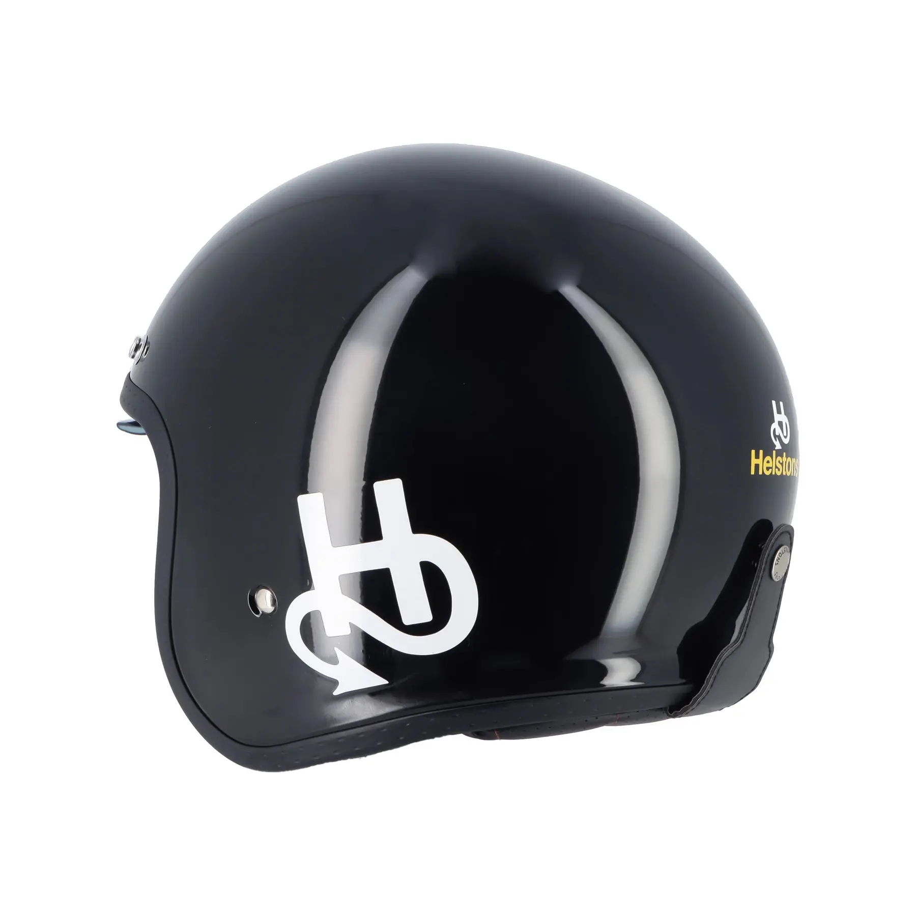 Jet-Motorradhelm Helstons Logo