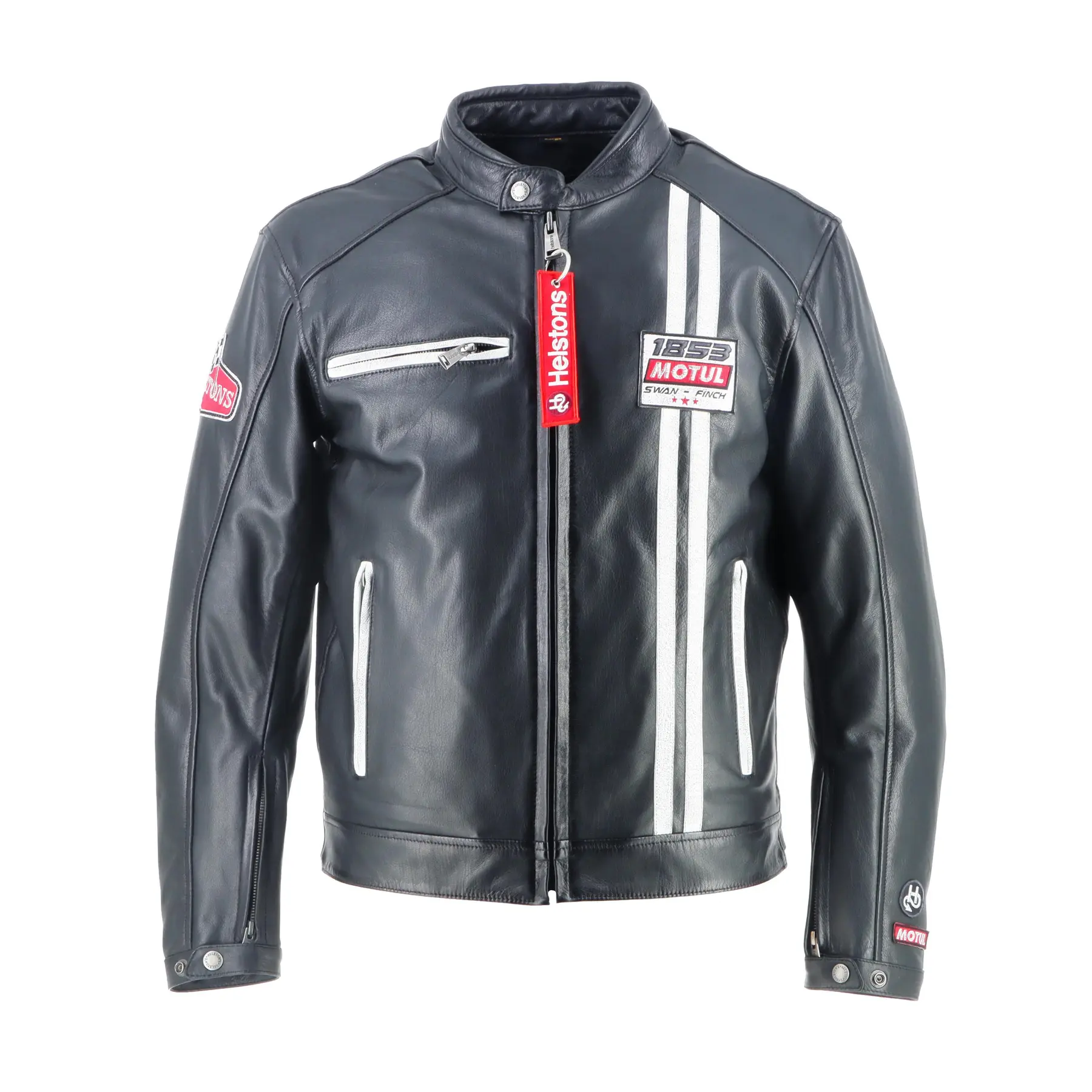 Motorrad-Lederjacke Helstons Boxer