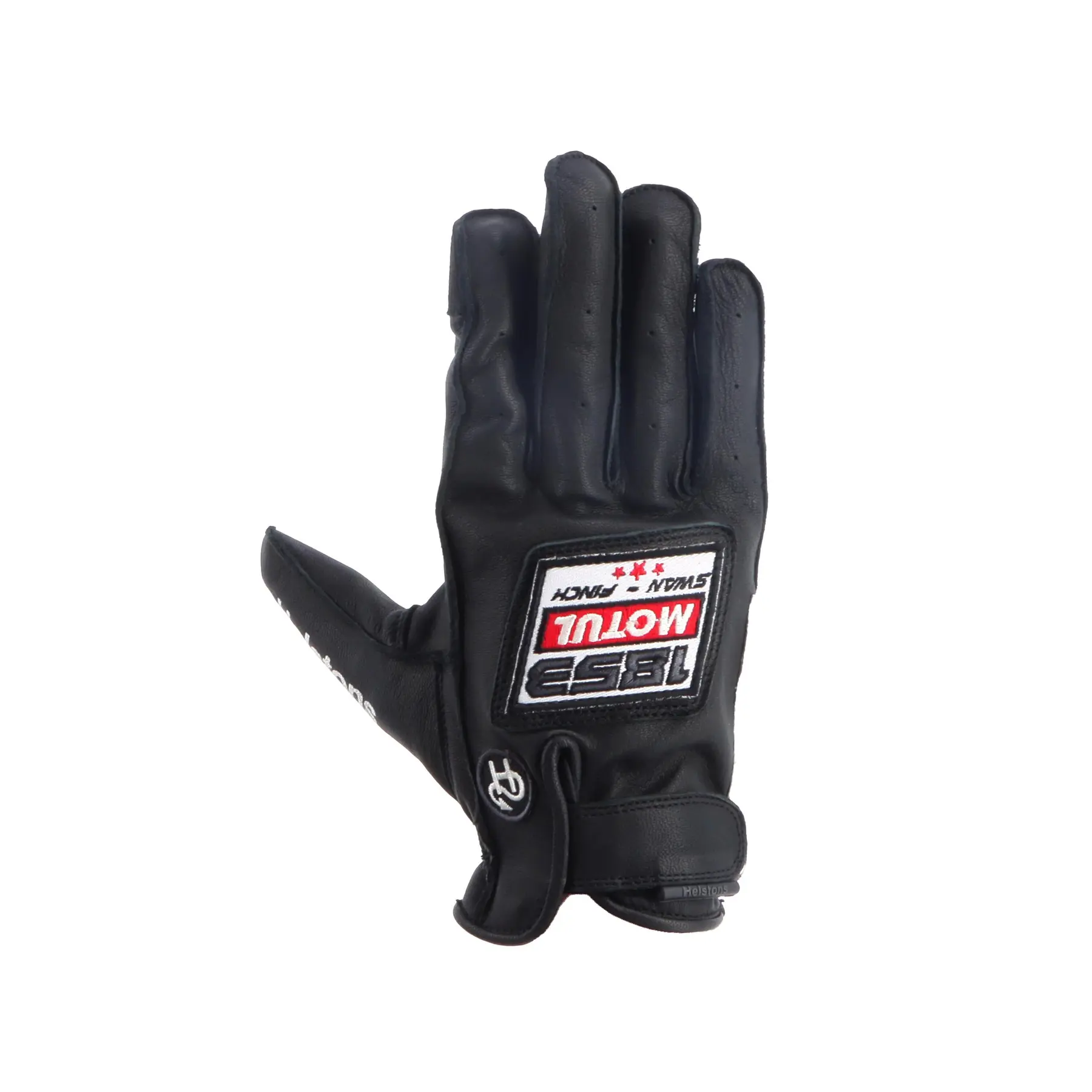 Leder Motorrad-Handschuhe Für Den Sommer Helstons Motul 1853