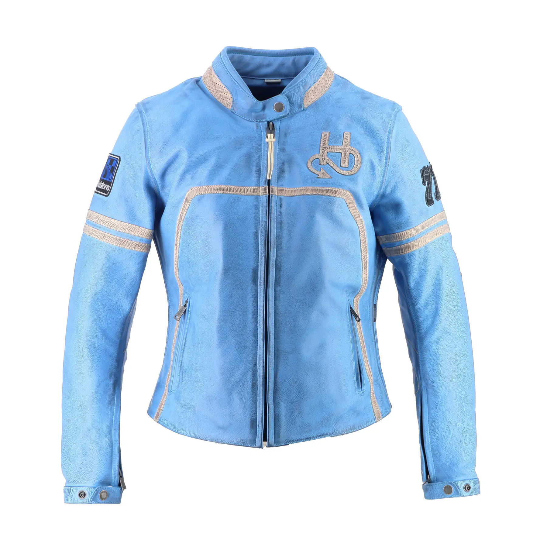 Motorrad-Lederjacke Damen Helstons Indiana