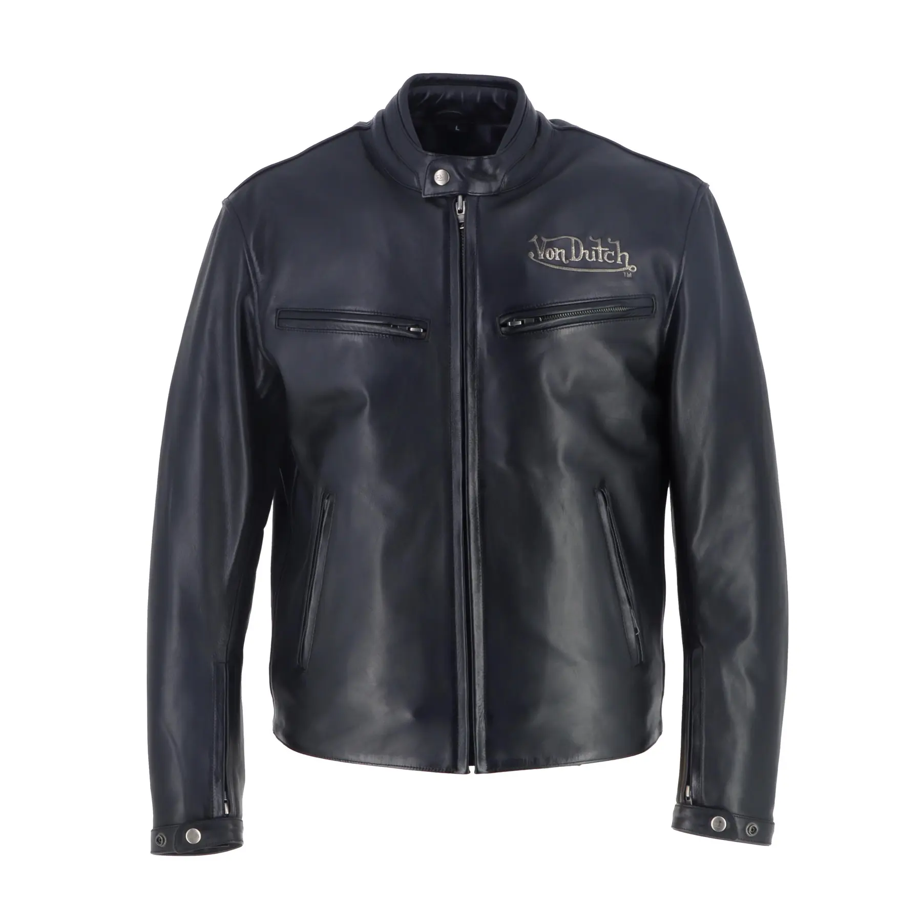 Motorrad-Lederjacke Helstons VD - Basic