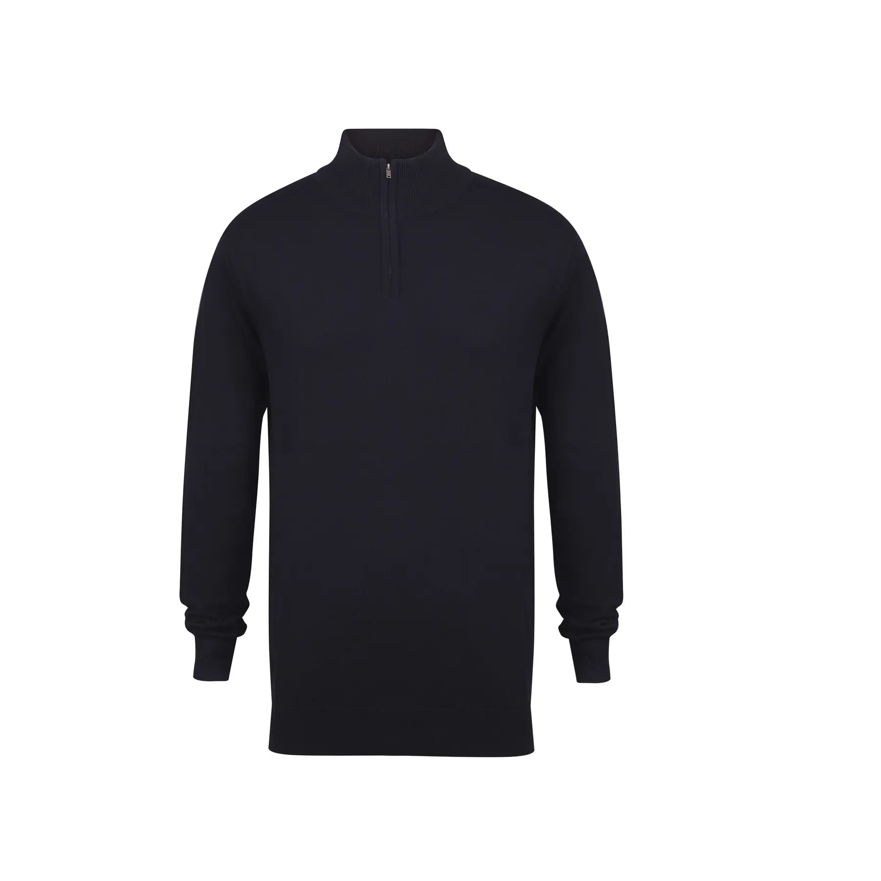 Zipped-neck sweater Henbury