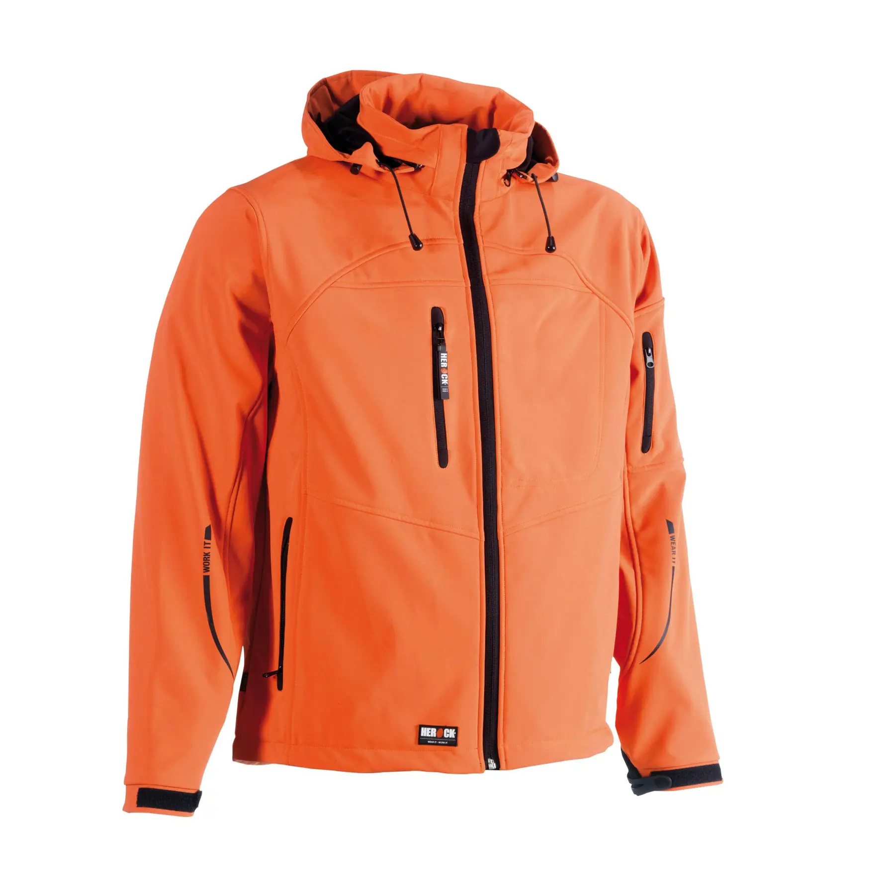 Hooded softshell jacket Herock Poseidon