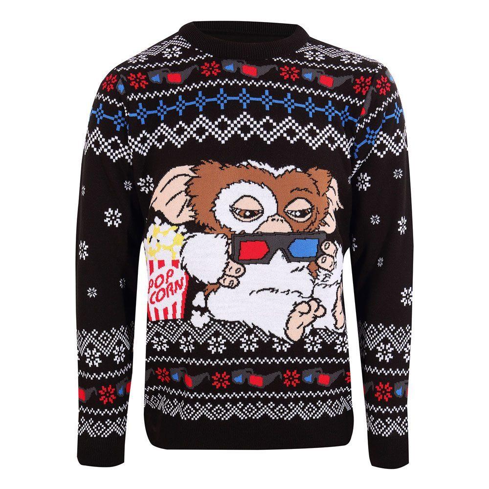 5056599742932 - - Gizmo Popcorn Weihnachtspullover multicolor in S