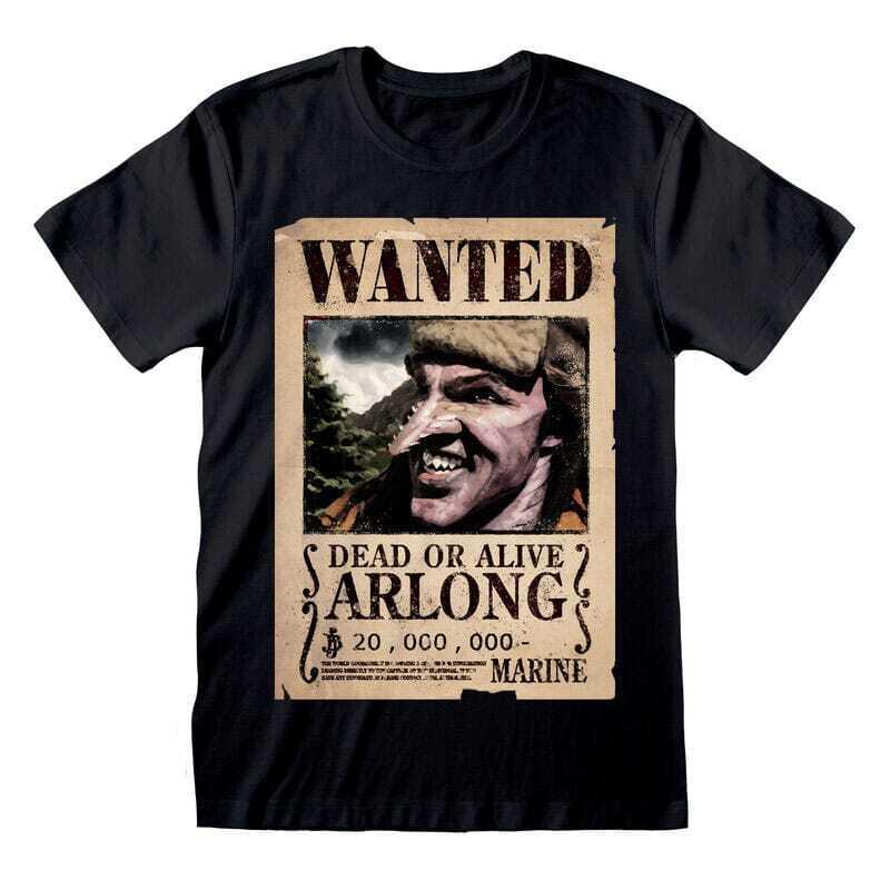 5056688587246 - Arlong Wanted Poster T-Shirt schwarz in XL