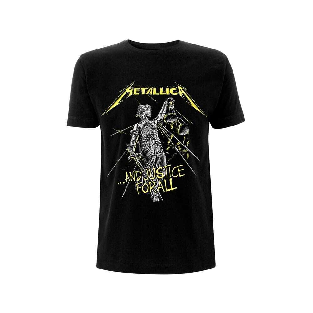 5056187700719 - Metallica And Justice For All - Tracklist T-Shirt schwarz in S