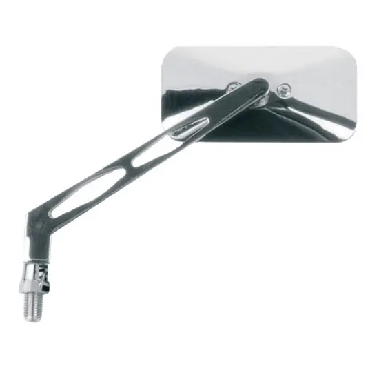 RÃ©troviseur gauche custom Hert chrome rectangulaire