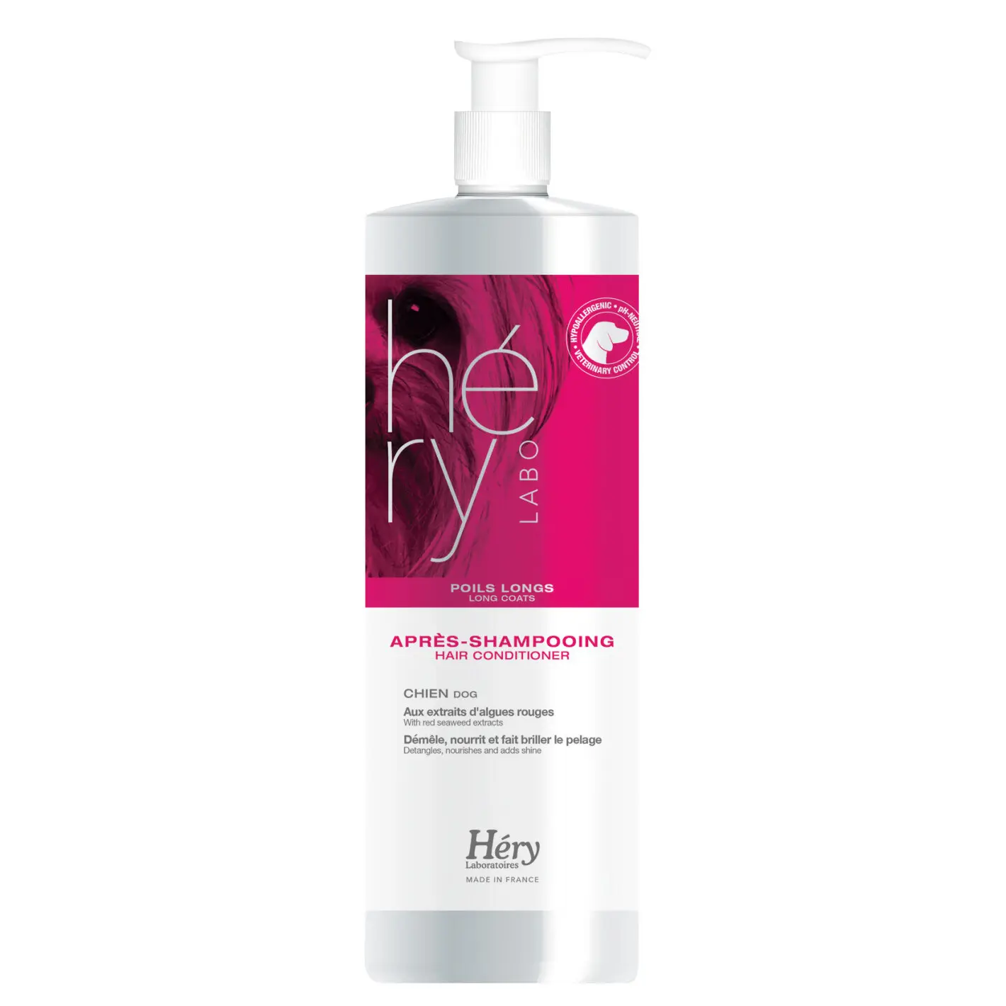 Comparer les prix de Apres-Shampooing Poil Long 1l