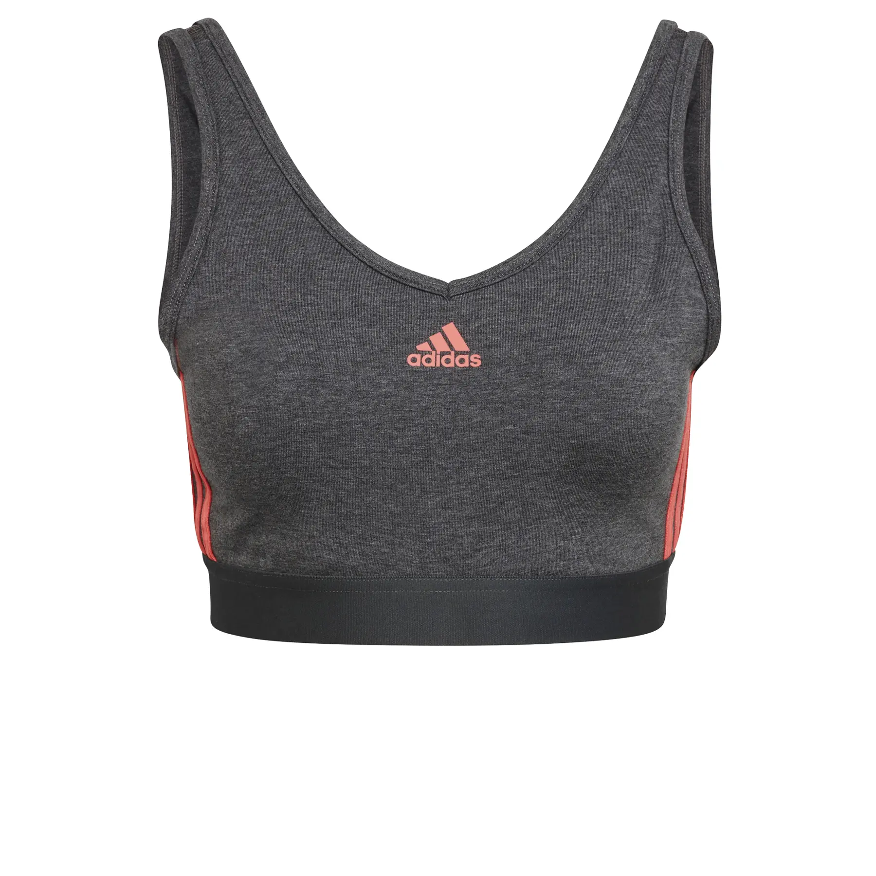 Trikot Frau adidas Crop top Essentials 3-Stripes