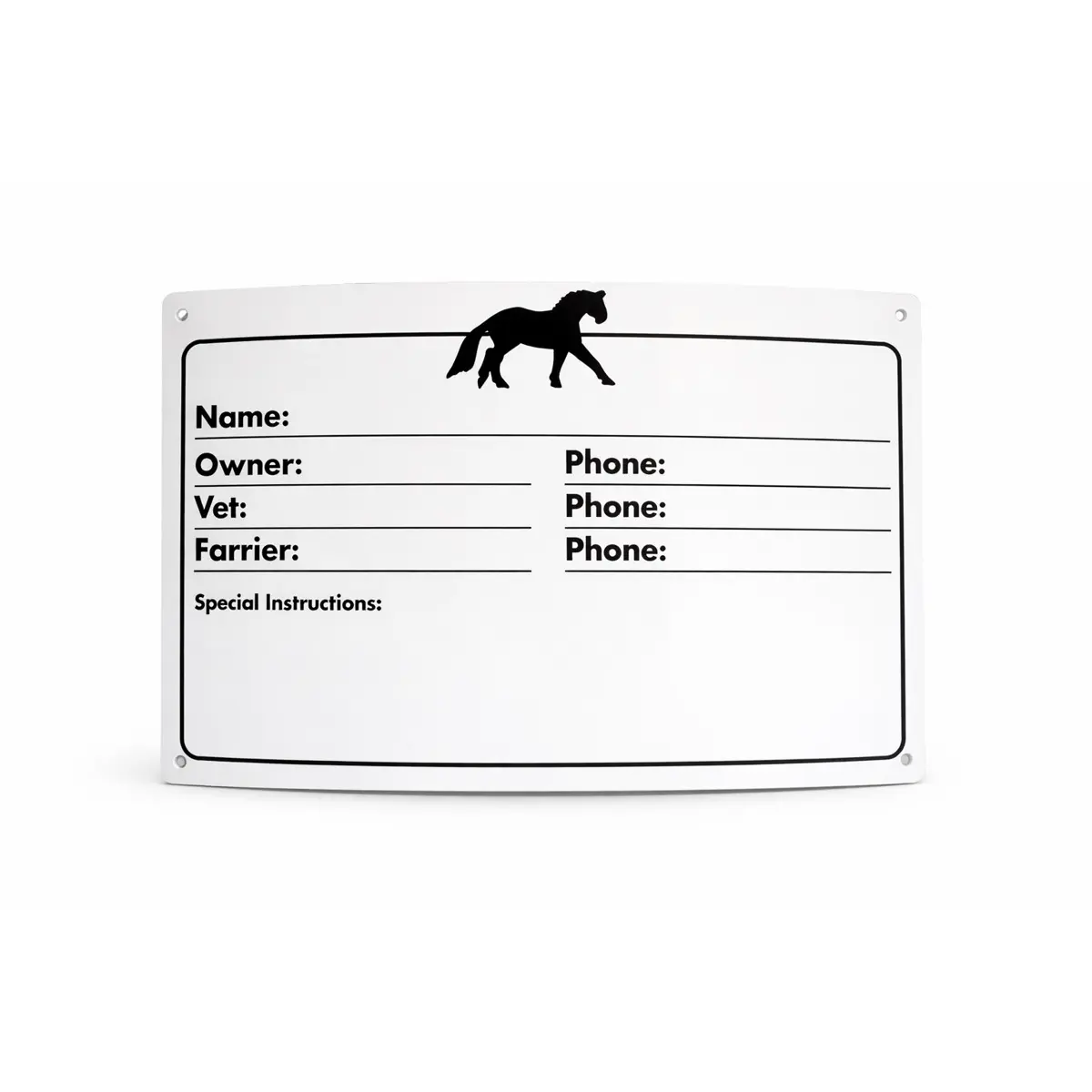 Meilleurs prix pour Plaque d'écurie HFI