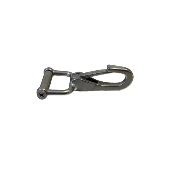 Mousqueton pour cheval acier inoxydable HFI Spring Snap