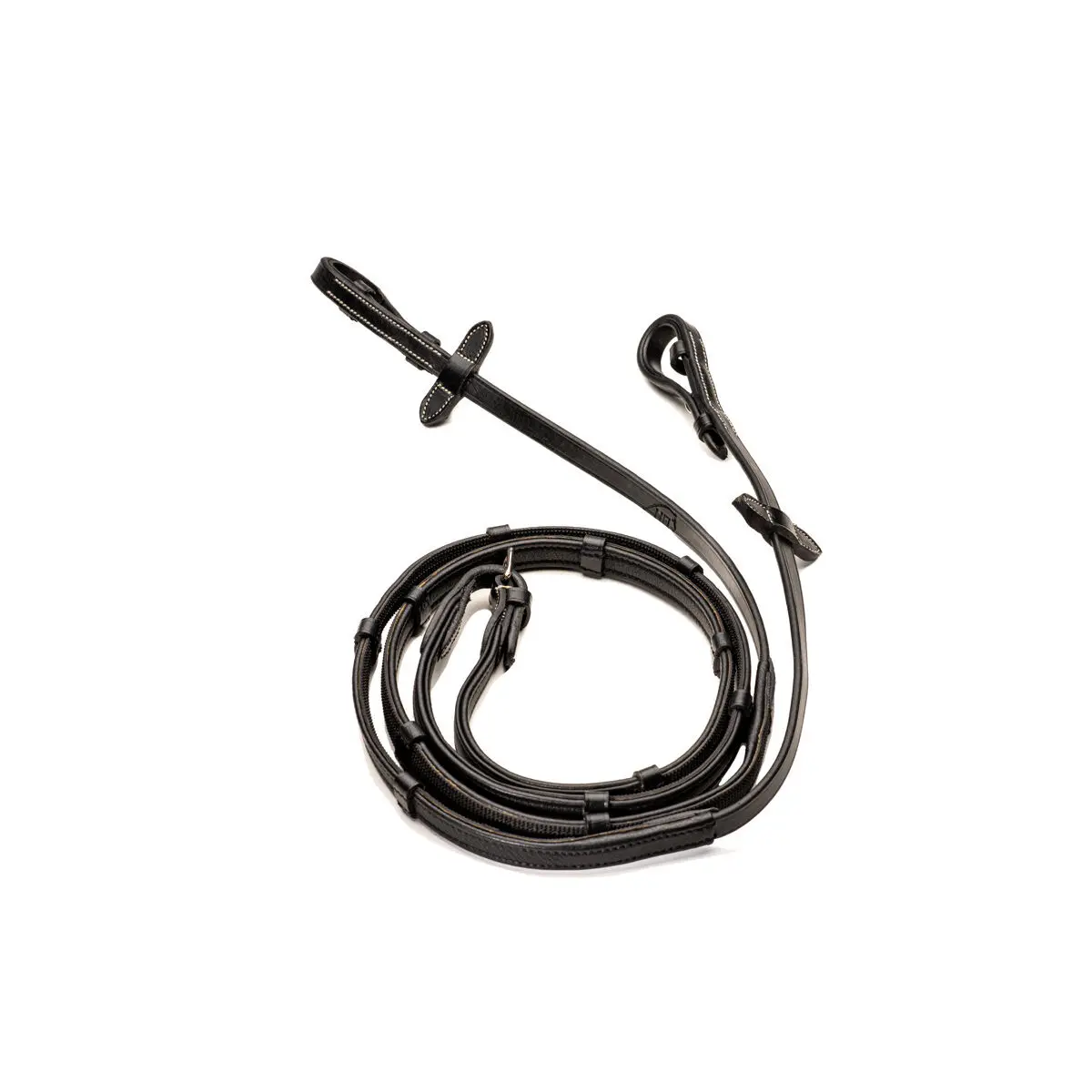 Hfi Noir Hunter Reins For Horses