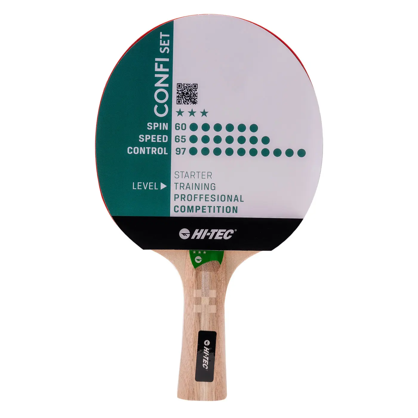 Tischtennisschläger Hi-Tec Confi Set