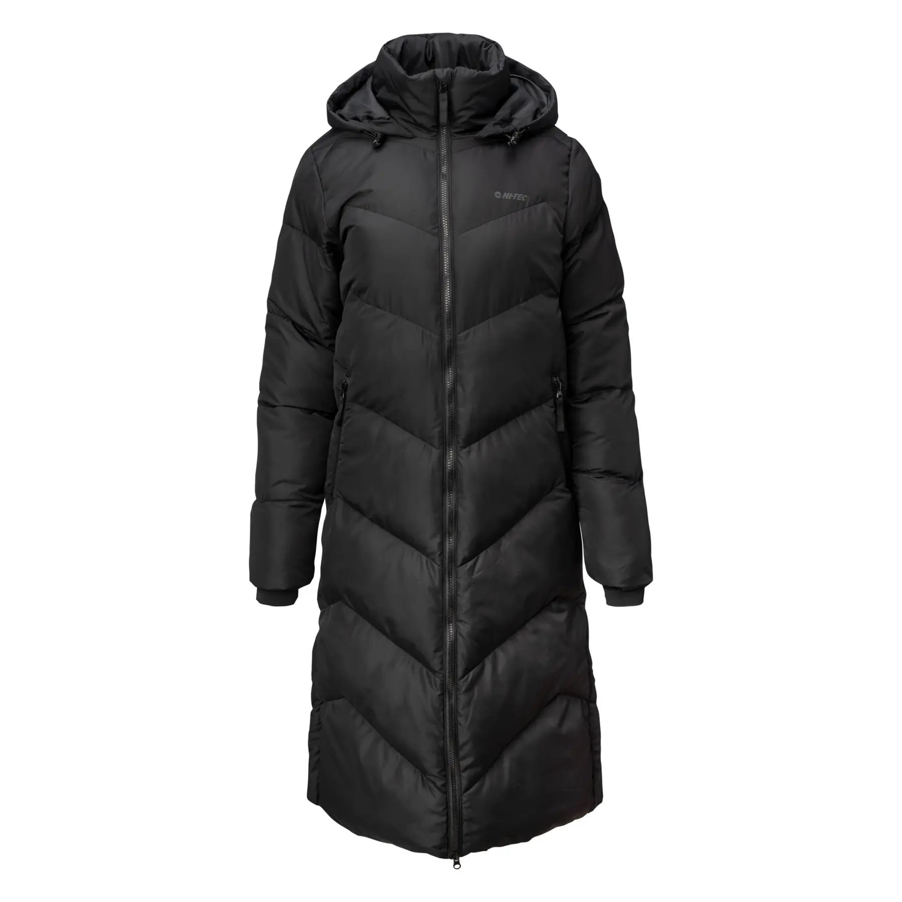 Lange Daunenjacke  mit Kapuze, Damen Hi-Tec Gilian