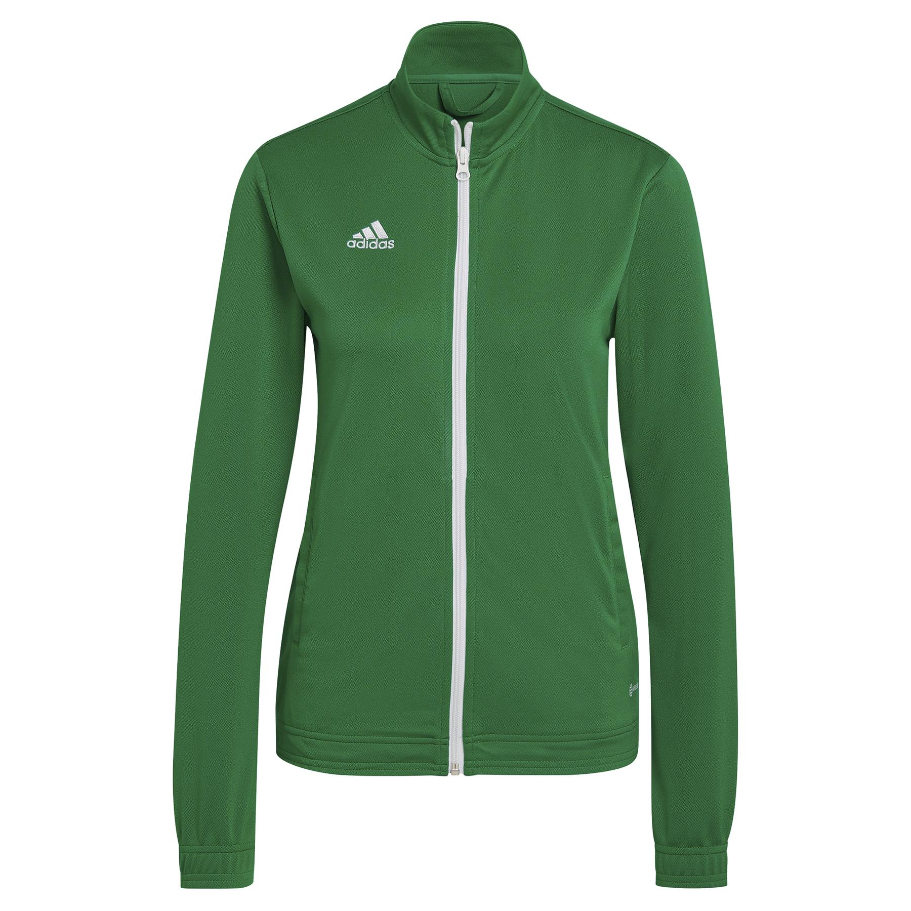 4065425002851 - adidas Entrada 22 Trainingsjacke Damen TEAGRN WHITE XS