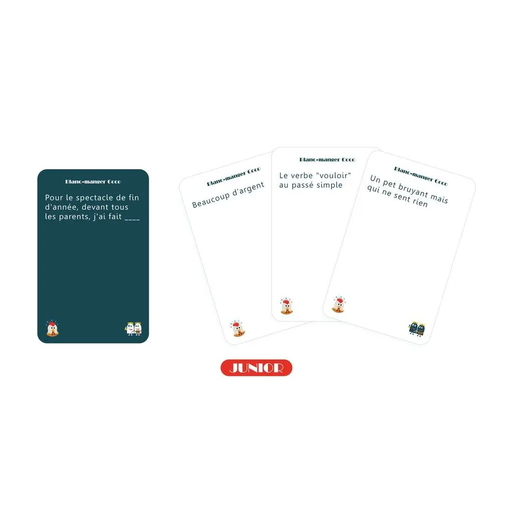 3770010367253 - Brettspiel - Blanc Manger Coco Junior 2  La poule mouillee