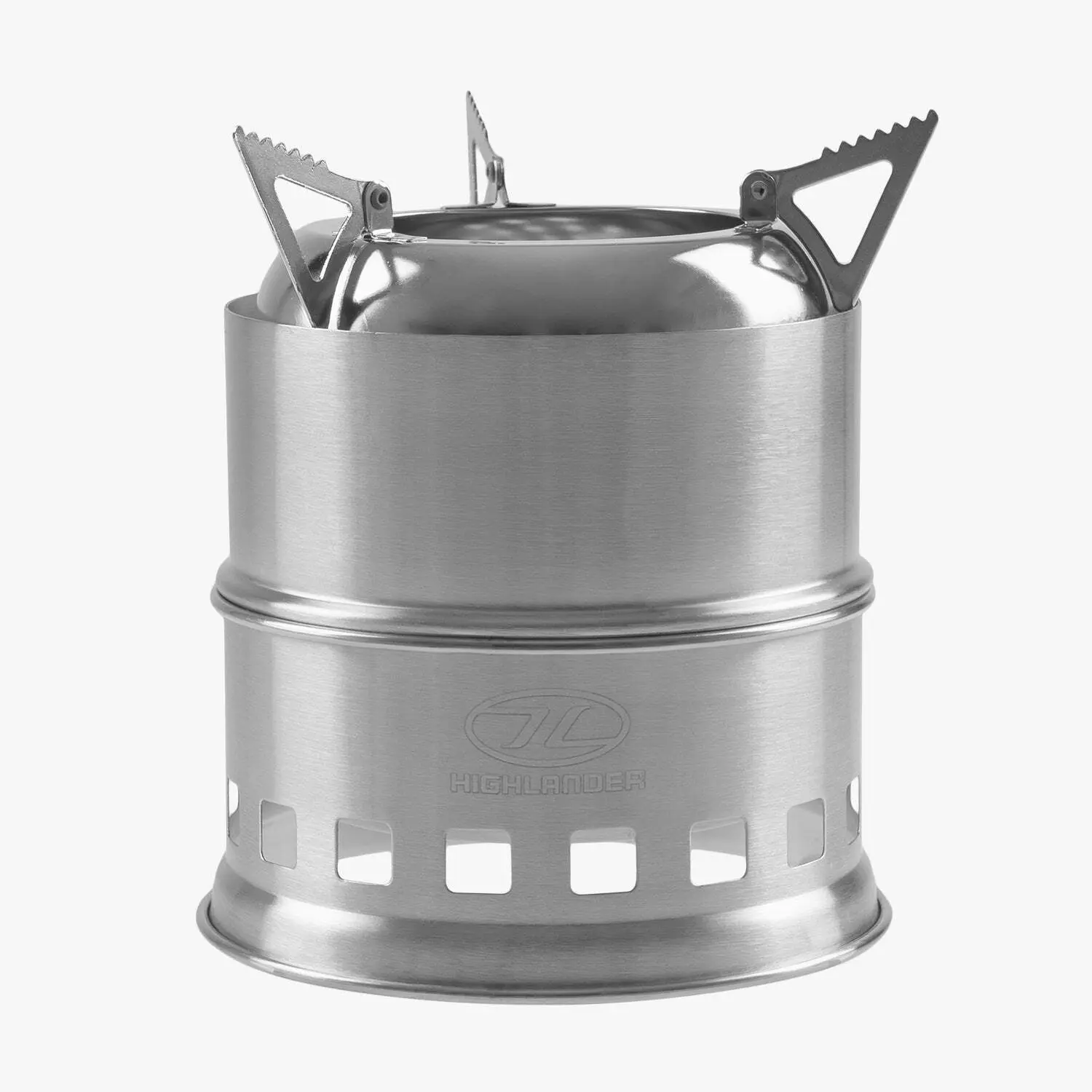 Highlander Unisex Argenté Stove Cabar Wood Burning
