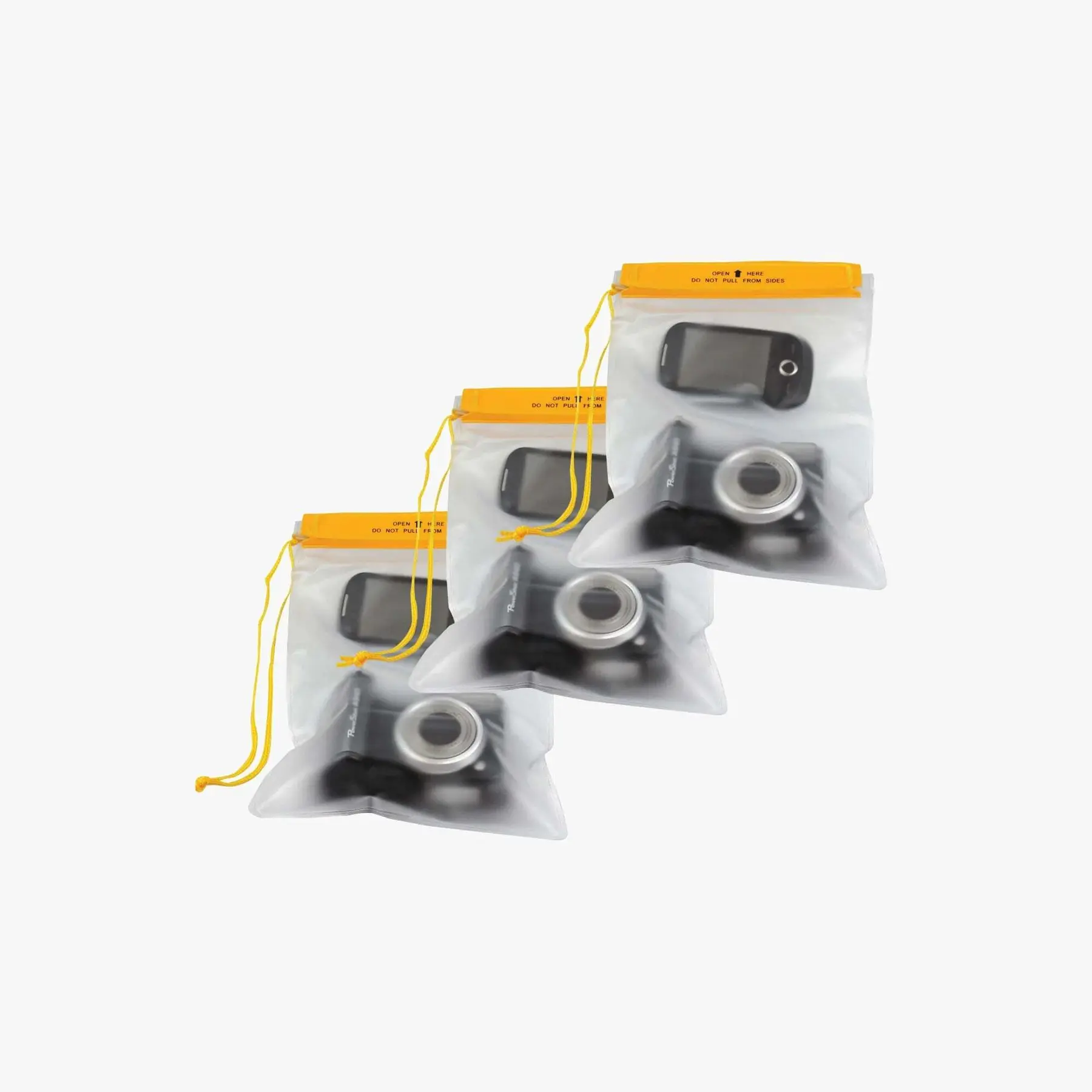 Highlander Unisex Blanc Waterproof Pvc Pouch (X3)