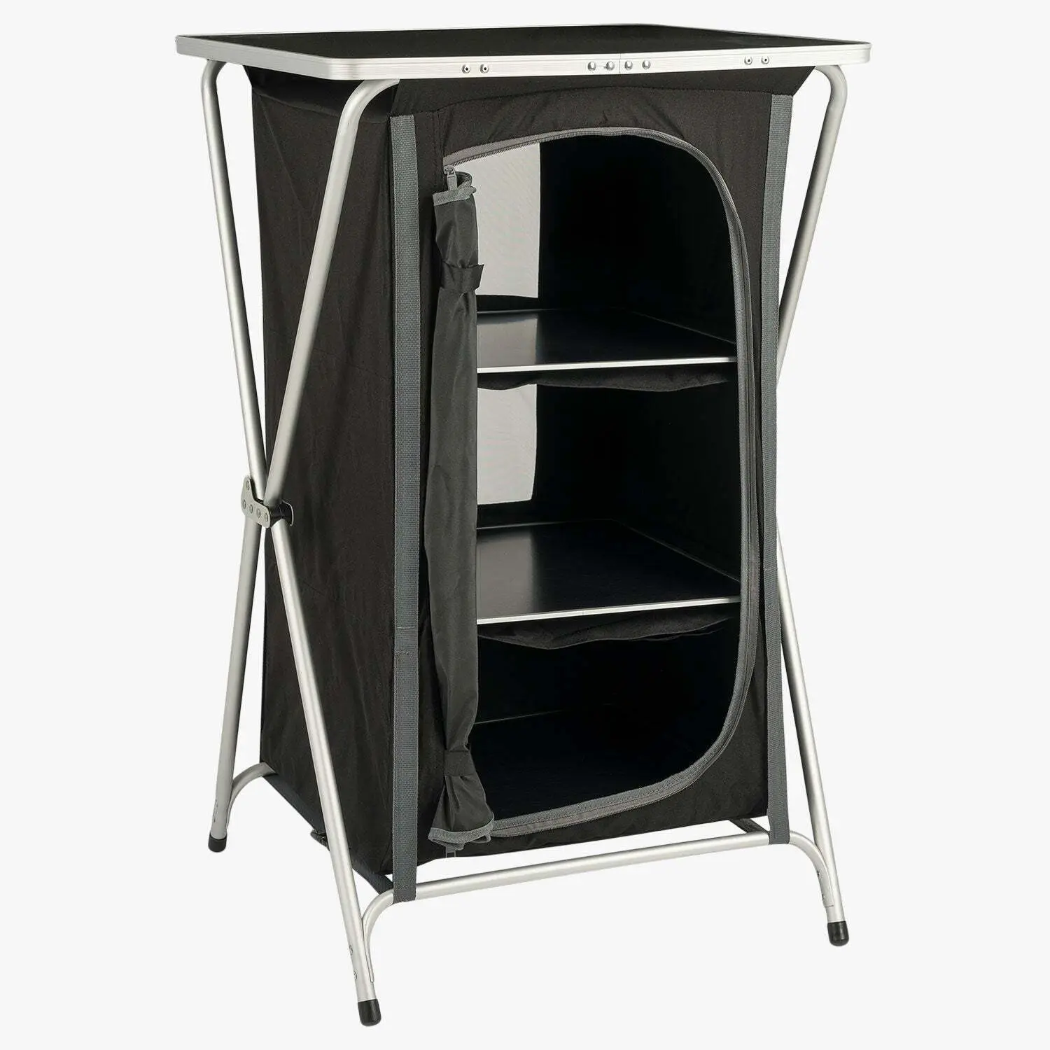 Folding wardrobe with 3 shelves Highlander