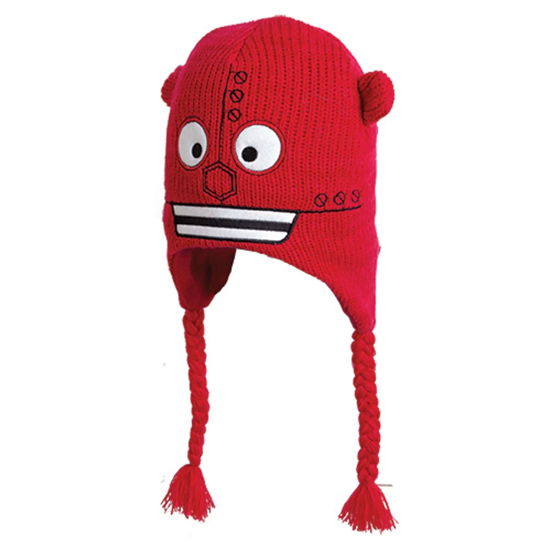 Highlander Unisex Kids Rouge Beanie Robot
