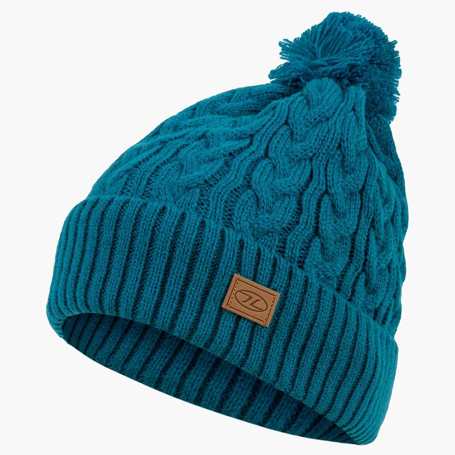 Highlander Unisex Bleu Beanie Beira Lined Bobble