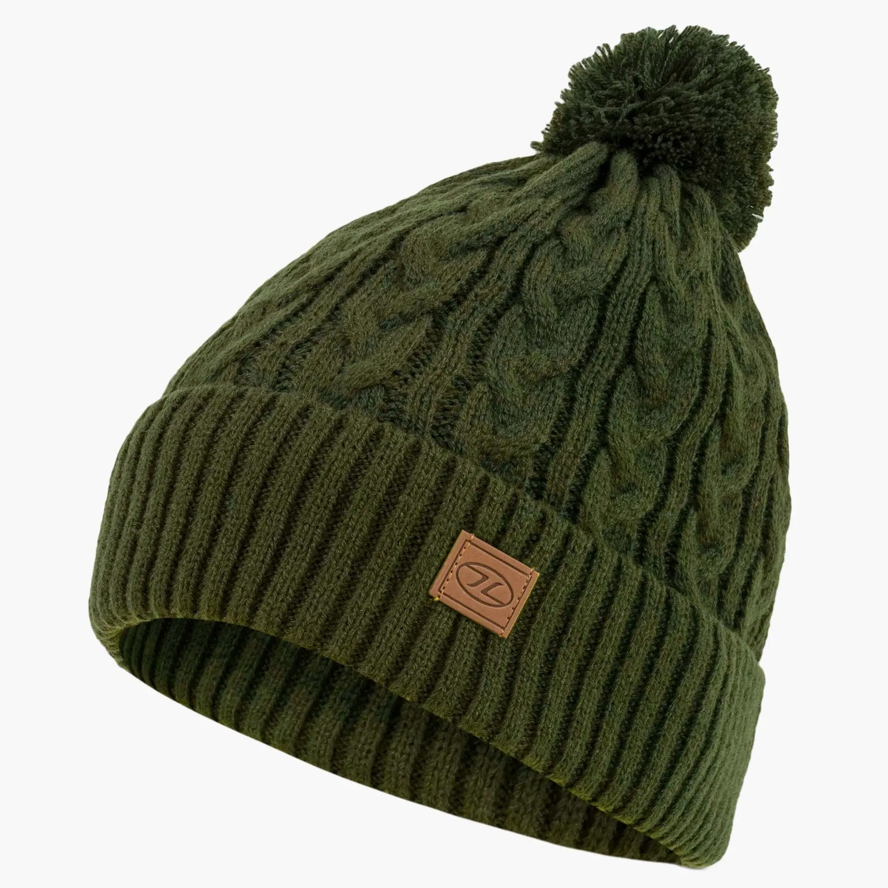 Highlander Unisex Vert Beanie Beira Lined Bobble