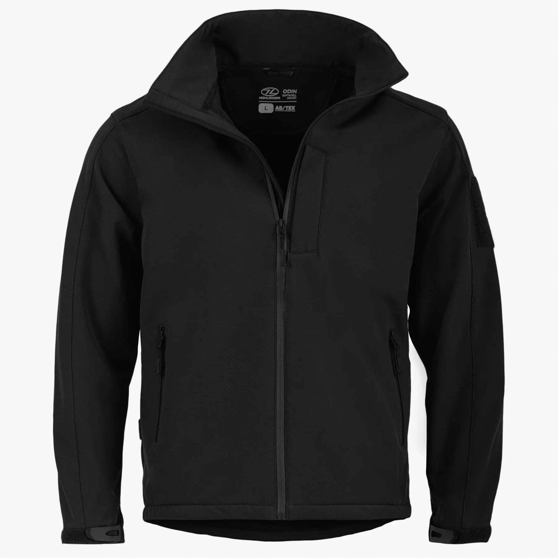 Highlander Unisex Noir Softshell Jacket Odin