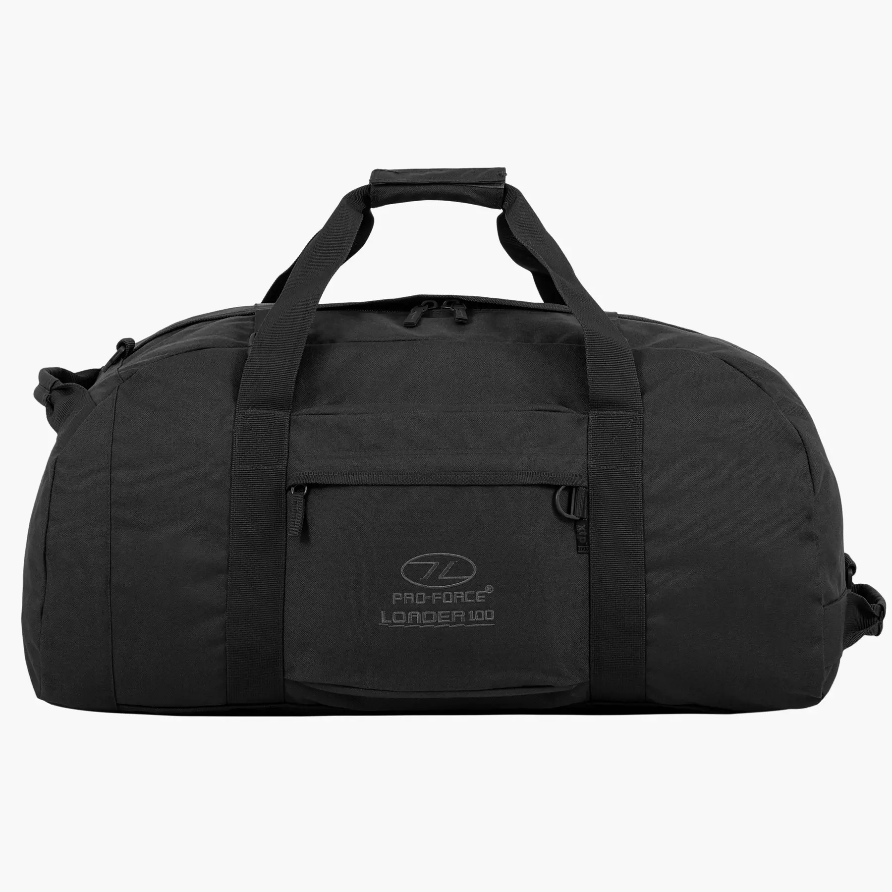 Highlander Unisex Noir Duffle Bag Loader Holdall