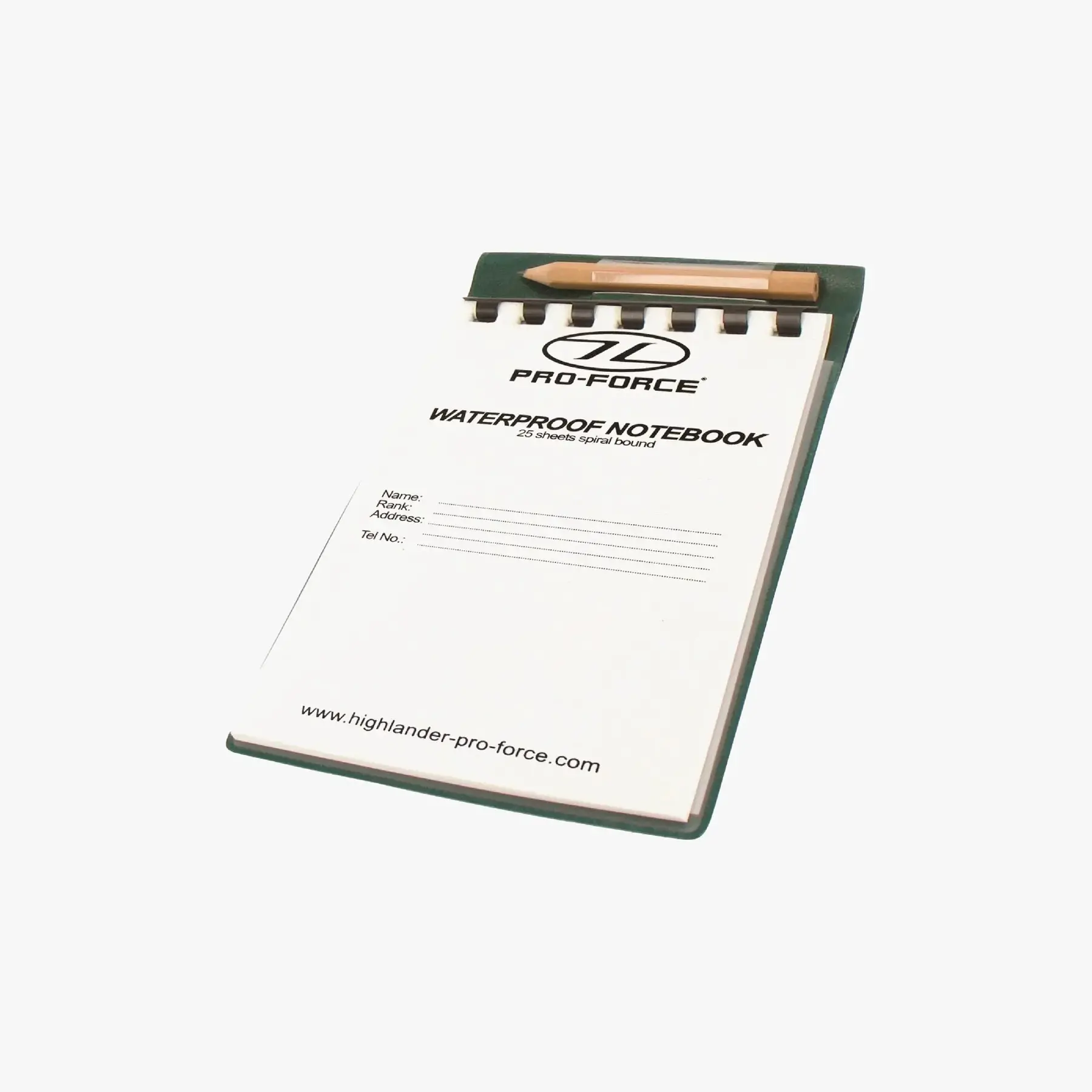 Highlander Unisex Blanc Notepad