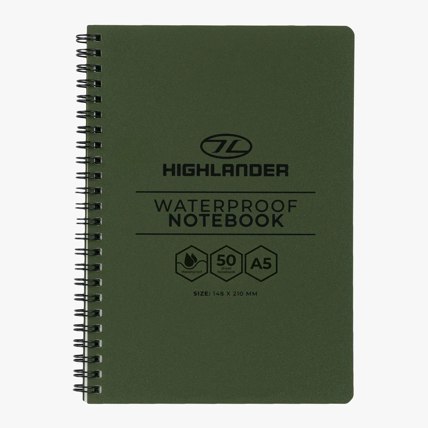 Highlander Unisex Vert Notepad