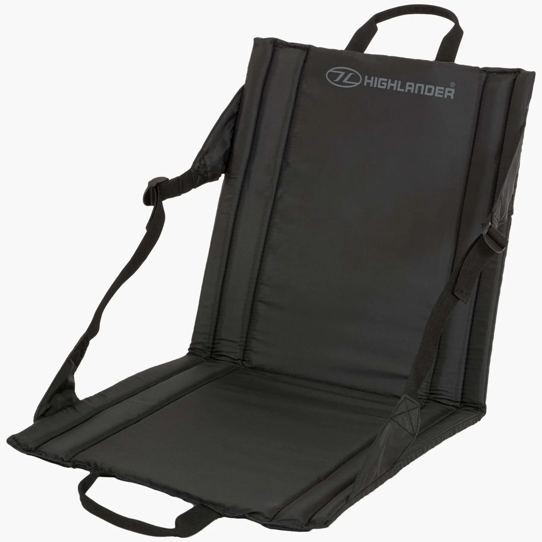 Highlander Unisex Noir Foldable Outdoor Chair