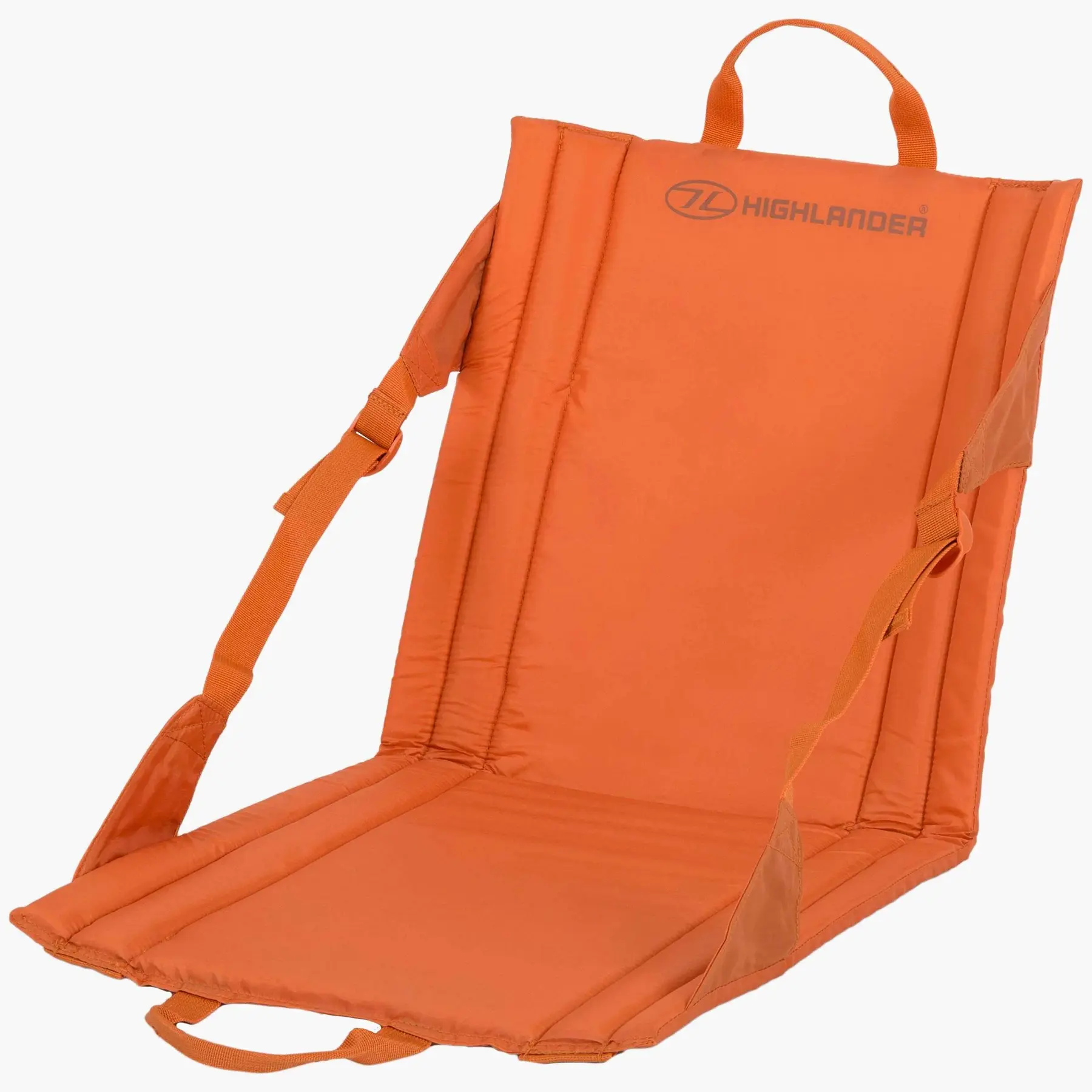 Highlander Unisex Orange Foldable Outdoor Chair