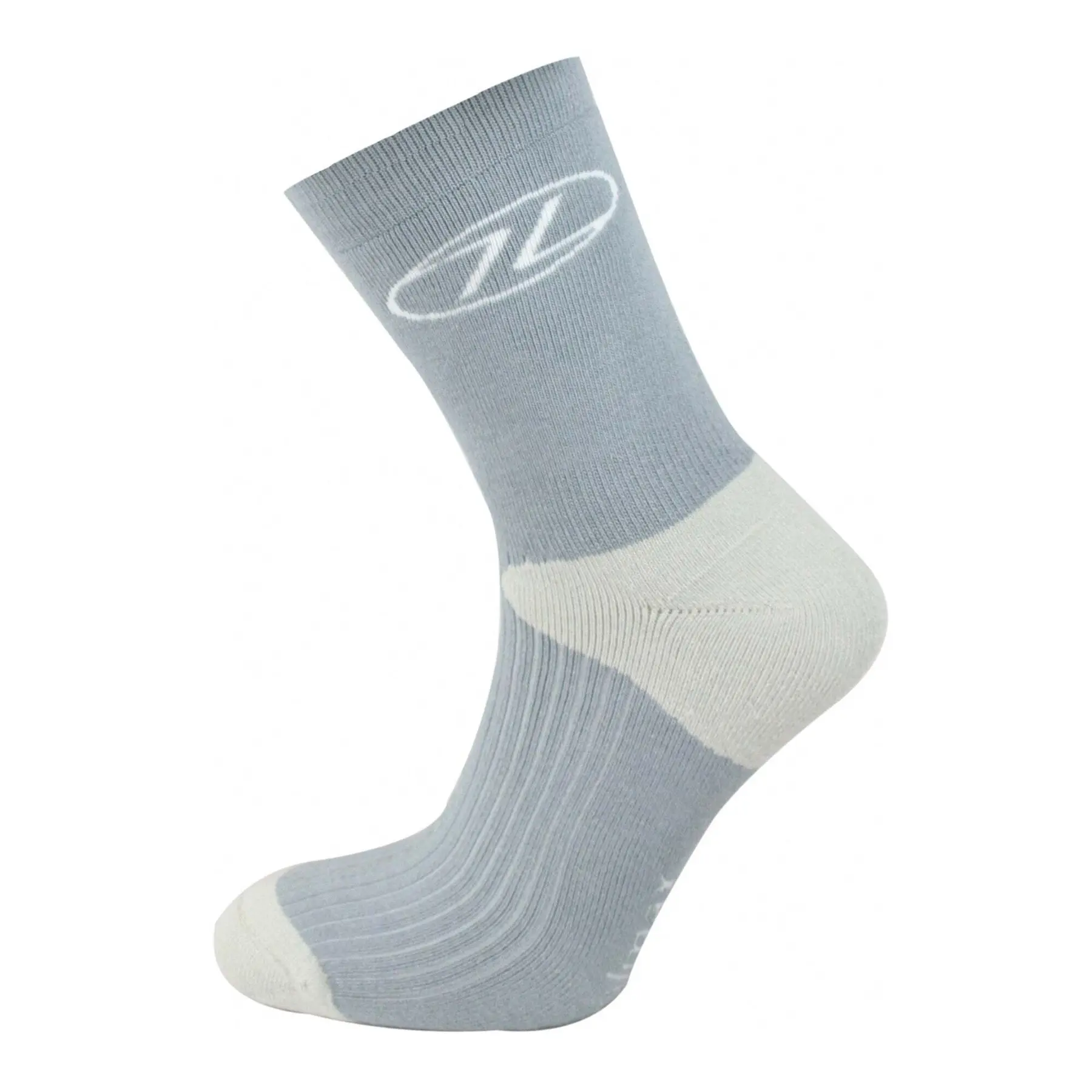 Highlander Unisex Gris Football Socks Coolmax Trekker