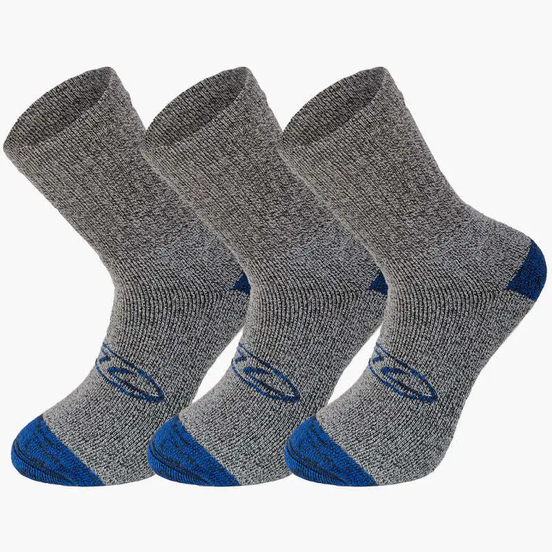 Highlander Unisex Gris Walking Socks (X3)