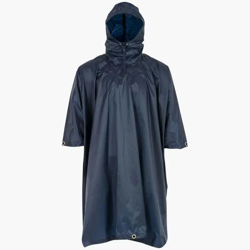 Highlander Unisex Bleu Hooded Poncho Adventure