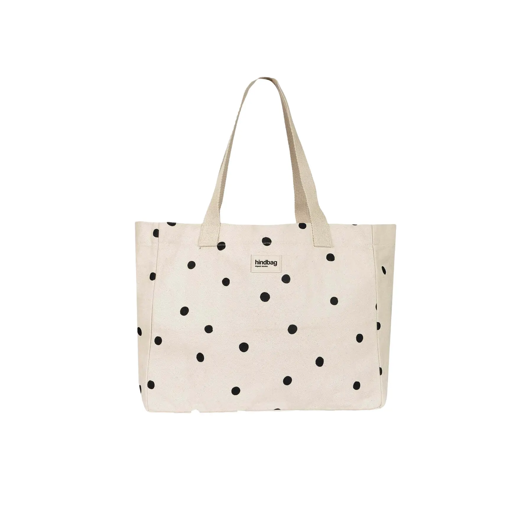 Hindbag Beige Shopping Bag Claude