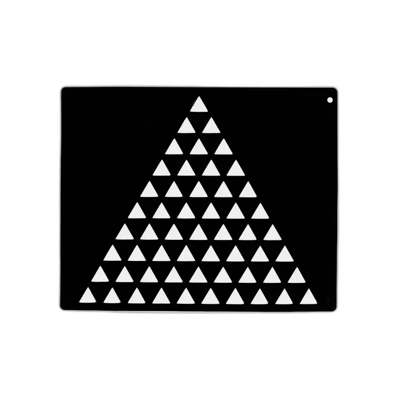 Comparer les prix de Motifs de pochoir pour la croupe du cheval - triangles Hippotonic Quartermarker