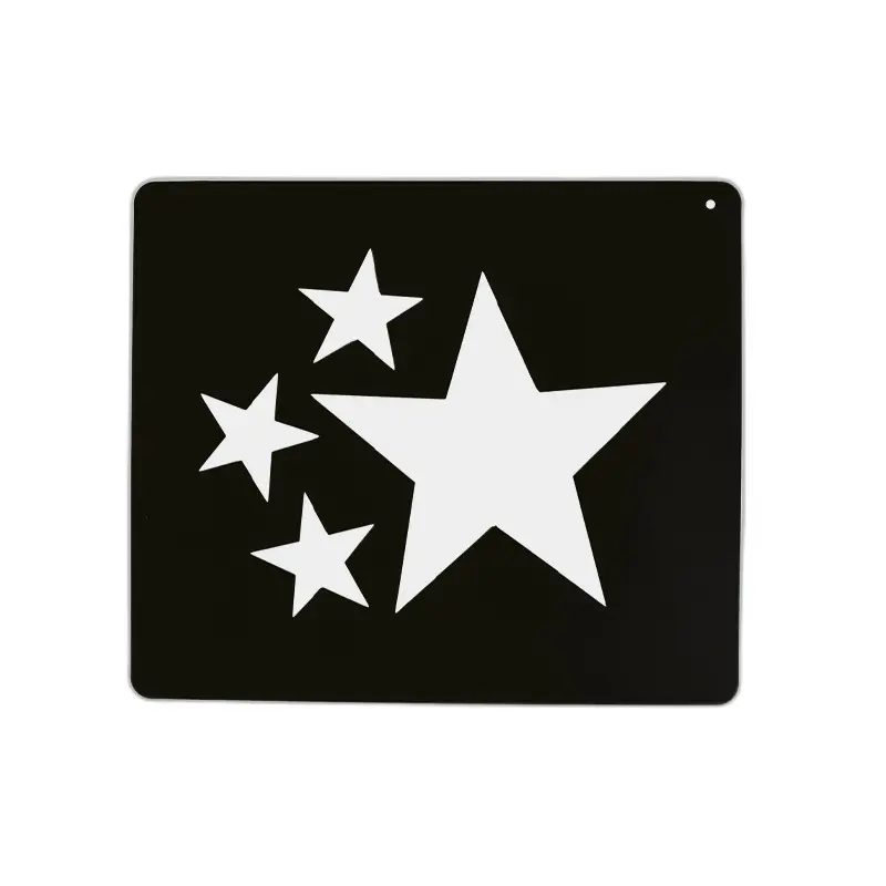 Comparer les prix de Motifs de pochoir pour la croupe du cheval - étoiles Hippotonic Quartermarker