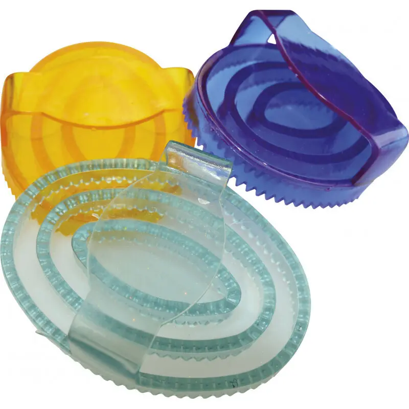 Comparer les prix de Étrille ovale caoutchouc pailleté enfant Hippotonic