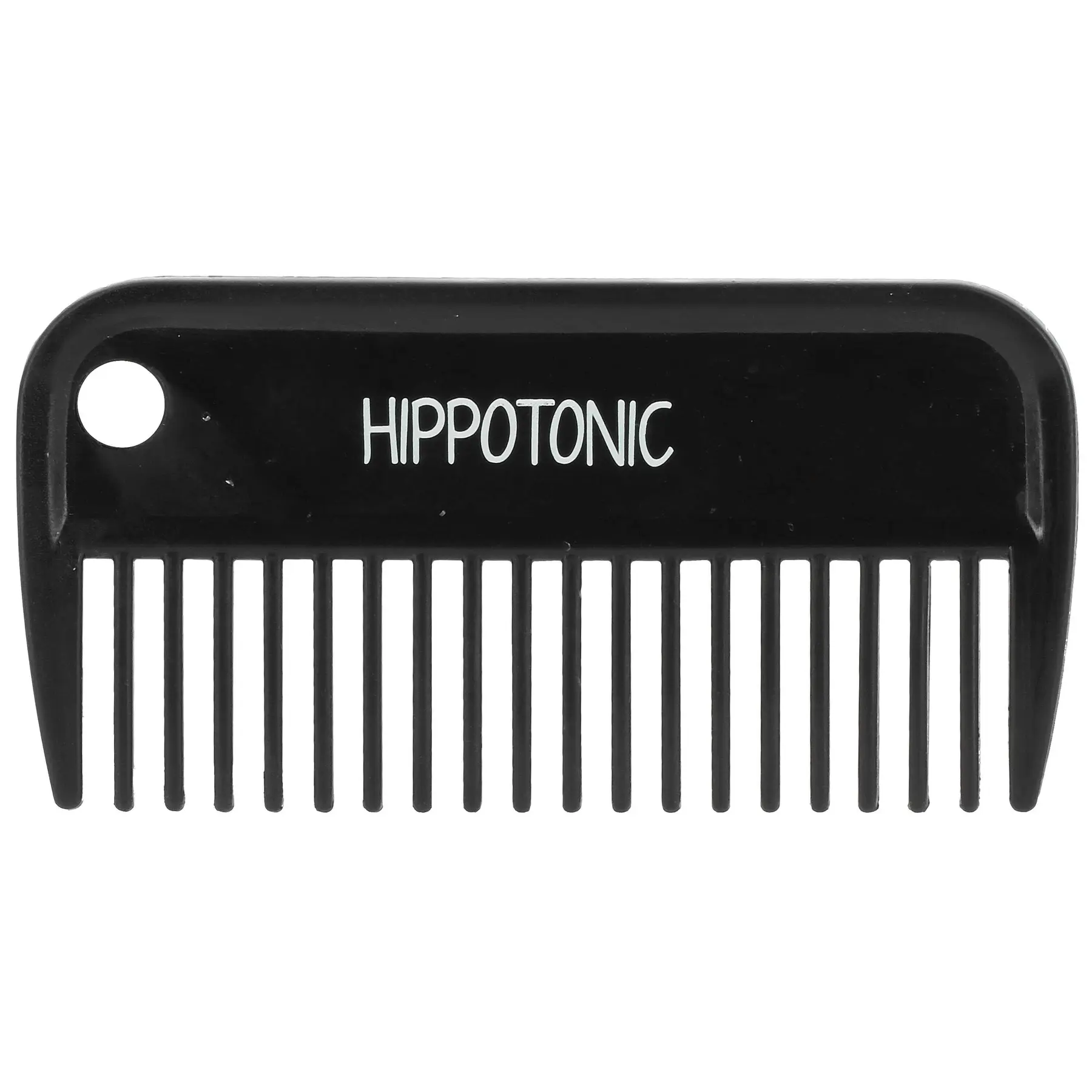 Hippotonic Noir Horse Hair Comb Glitter