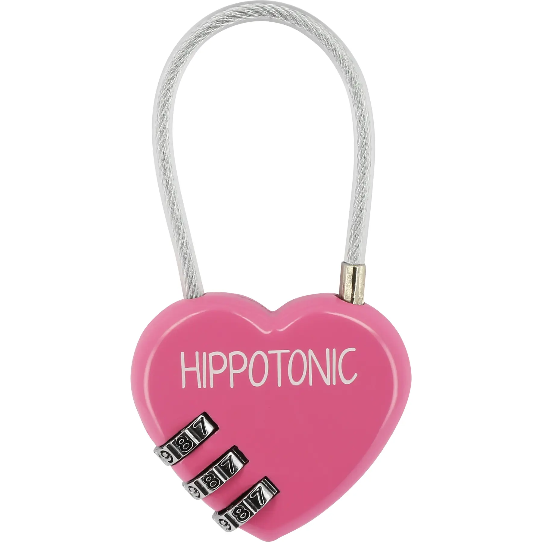 Hippotonic Violet Padlock Coeur