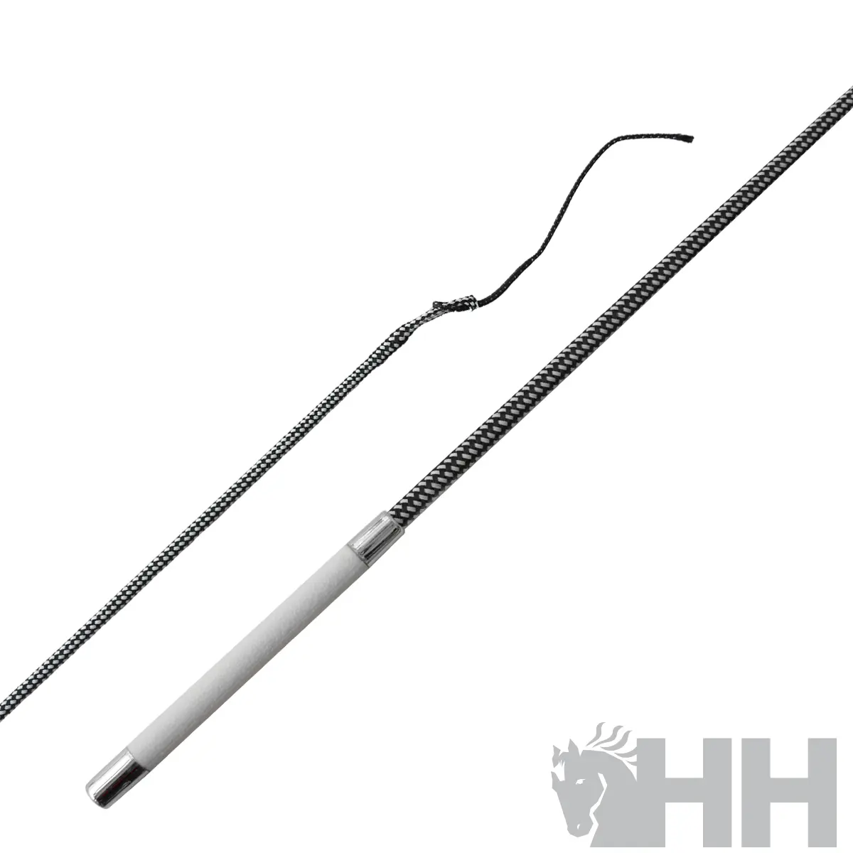 Cravache équitation fouet de trot en nylon Hispano Hipica