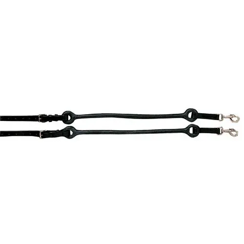 Rênes pour cheval long caouctchouc Hispano Hipica