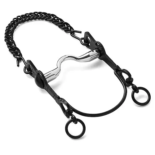 Comparer les prix de Mors pour cheval western poignée moyenne acier inoxydable Hispano Hipica